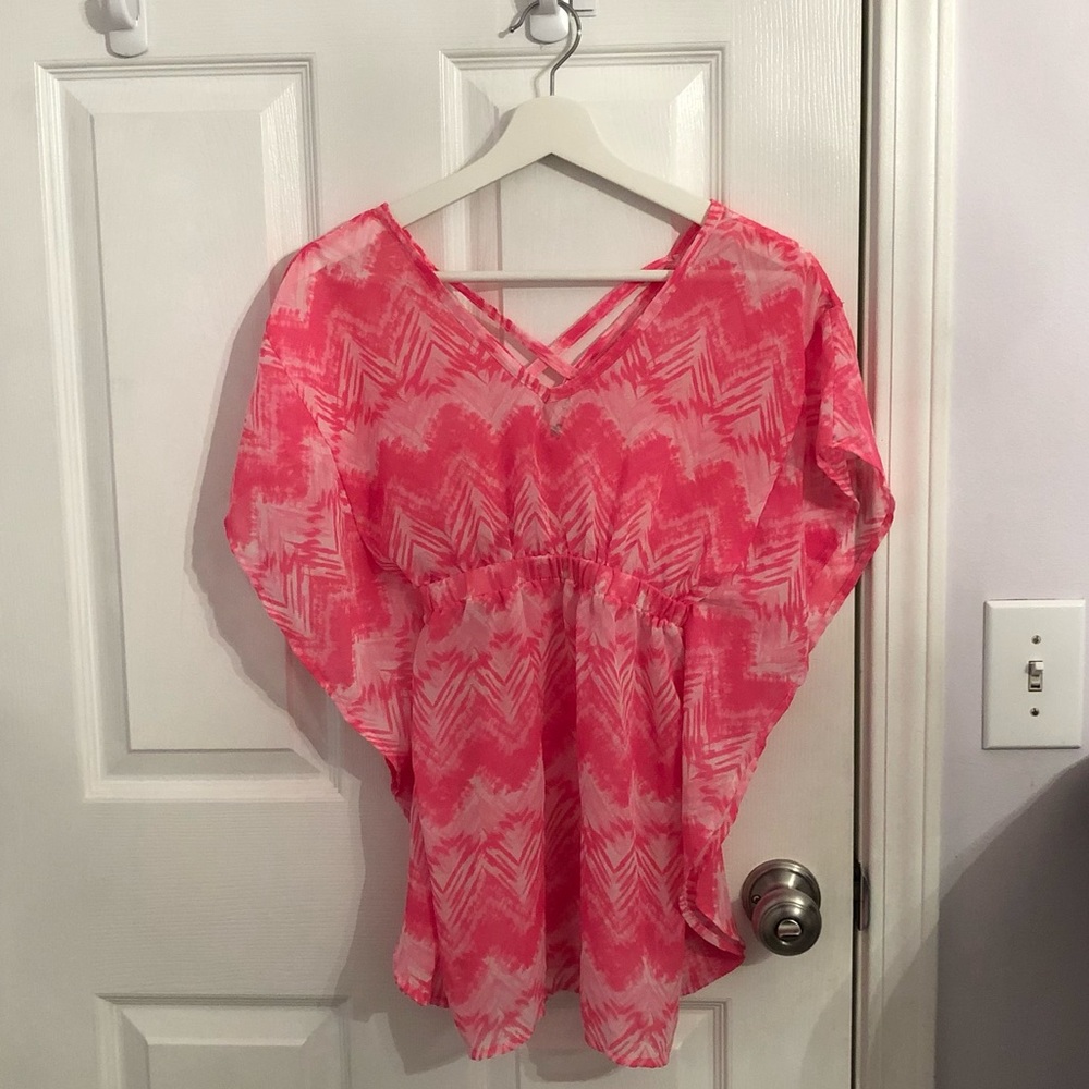 Y2K Swim Cover Up
